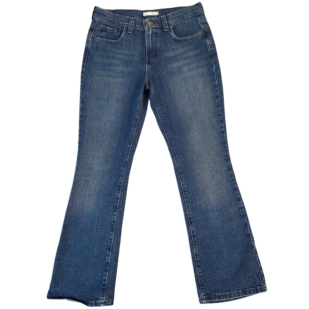 Levi's 515 Bootcut Jeans Women's Size 6 Blue Denim‎ Stretch Mid Rise Cowgirl